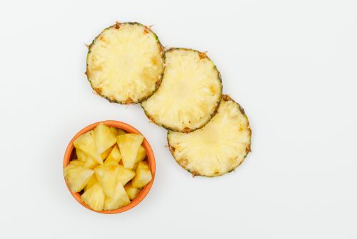 ananas platky